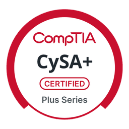 Cybersecurity Analyst (CySA+) badge
